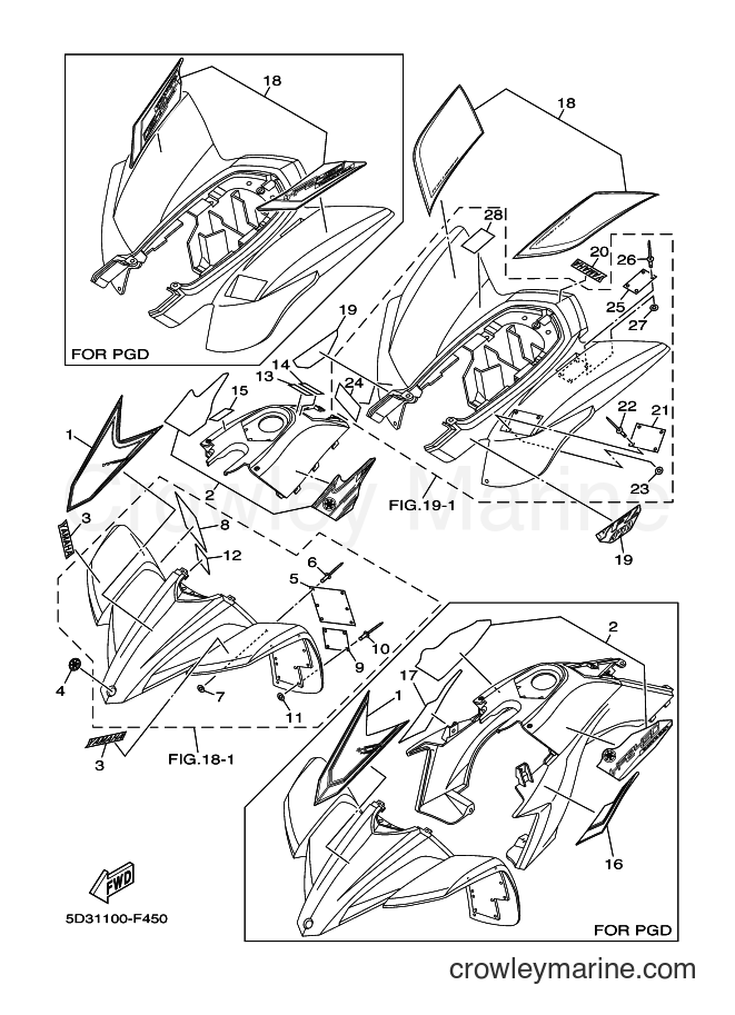 2007 ATV YFZ450 - YFZ450 (5D32) [010] - EMBLEM & LABEL 2