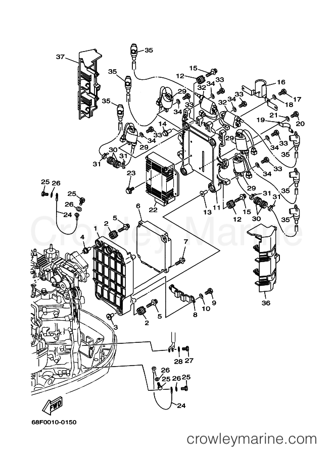 Yamaha Motors Z200N (68F) [04A] - ELECTRICAL 1