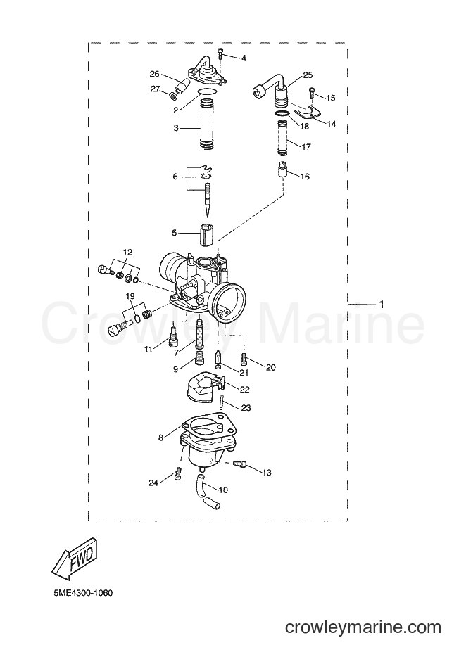 2002 Scooter YQ100 - YQ100 (5ME6) [010] - CARBURETOR