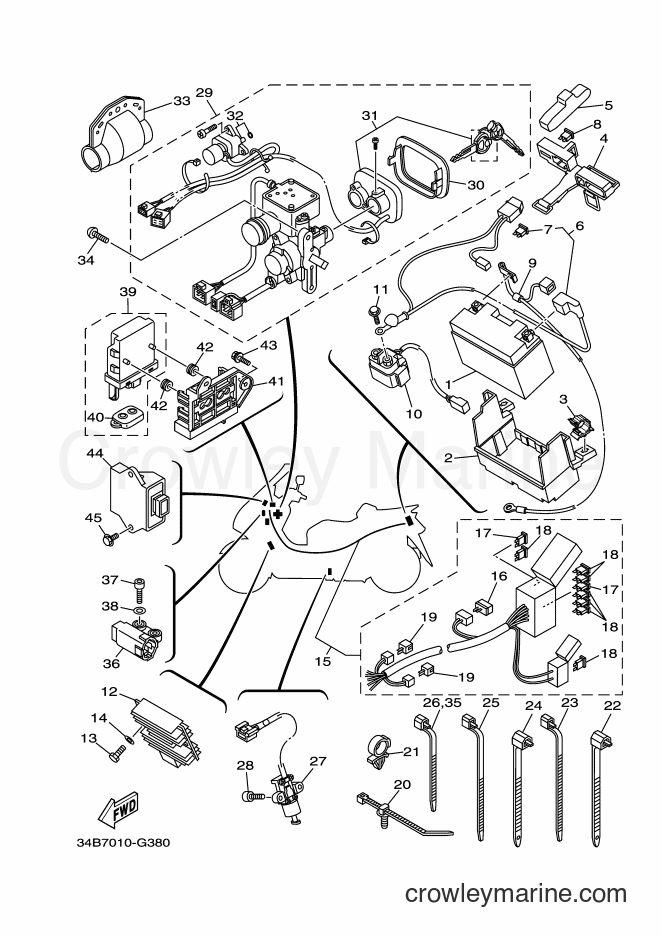 2009 Maxi-Scooter YP400G - YP400G (34B7) [010] - ELECTRICAL 1