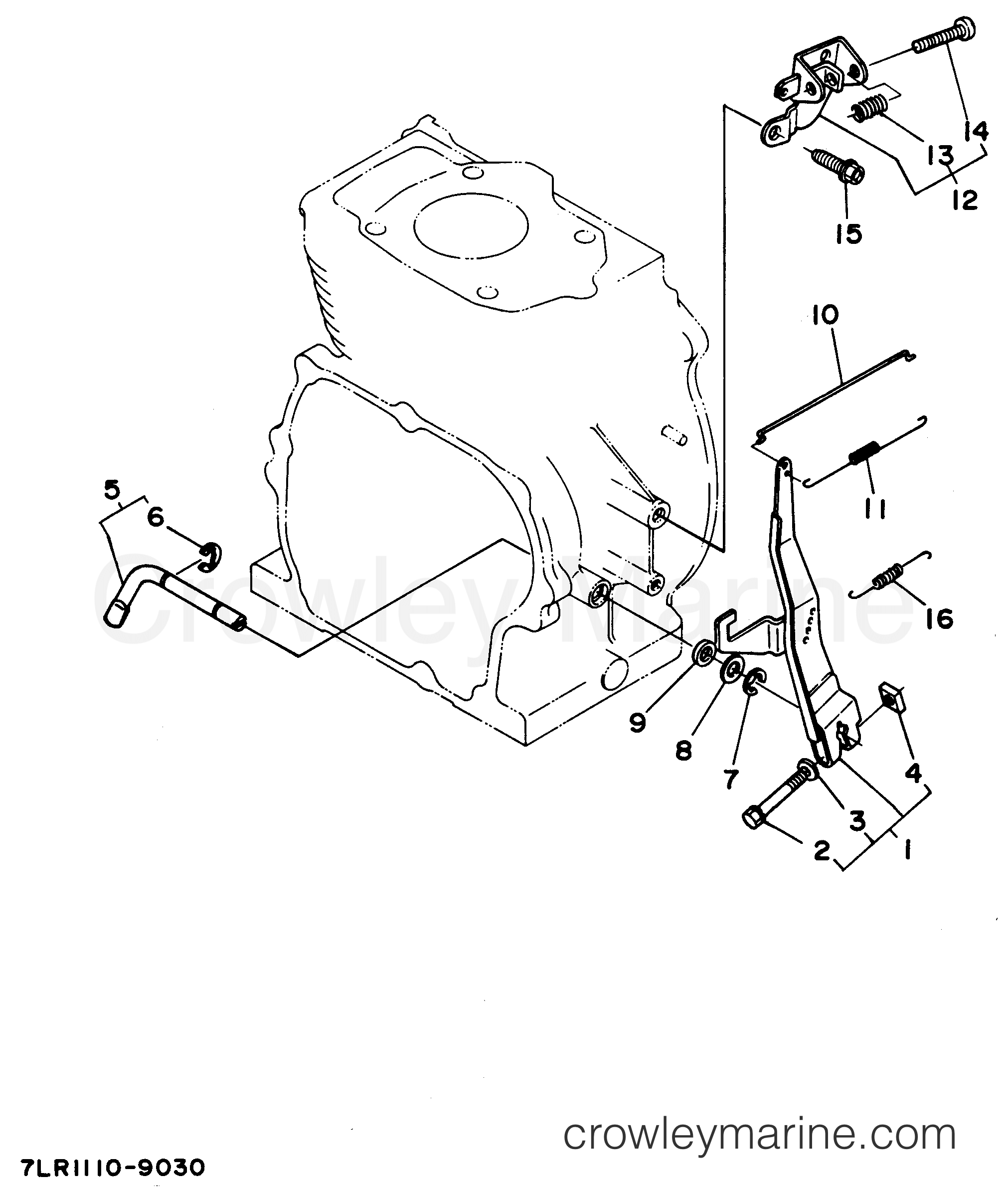 Yamaha Motors EF3800E 7LR - GOVERNOR