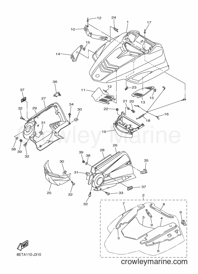 Yamaha Motors RS10VT (8ETH) [020] - SHROUD