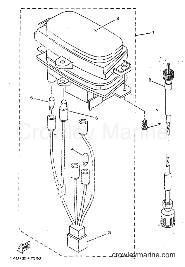 Yamaha Motors YN50 (5BV1) [999] - METER
