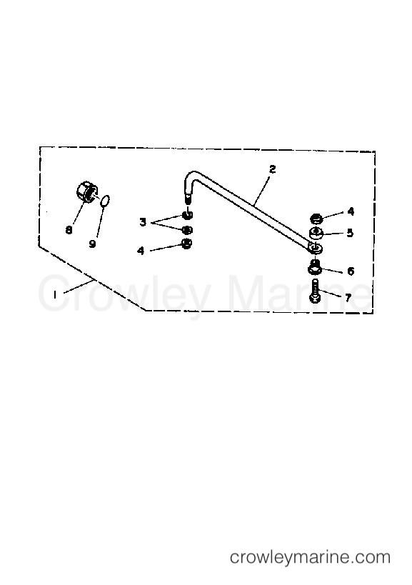Yamaha Motors V6SPECIALLJ - STEERING GUIDE ATTACHMENT