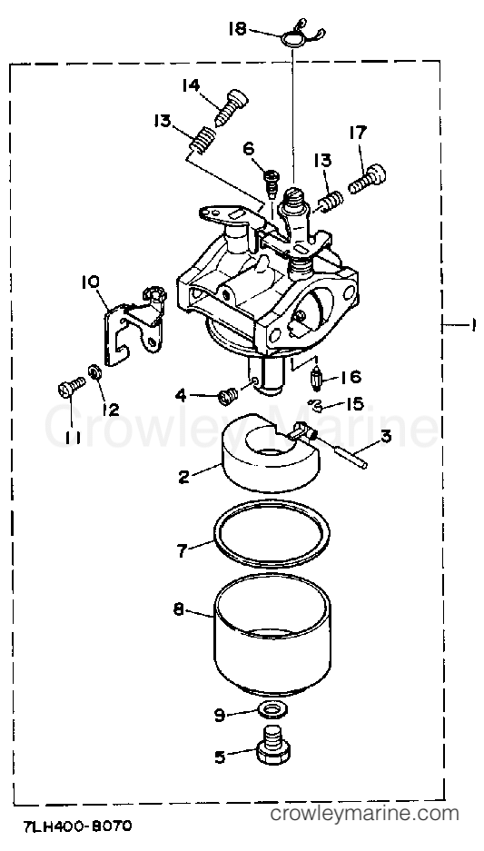 Yamaha Motors EF2500 - CARBURETOR