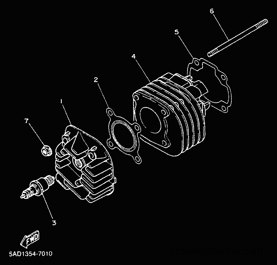 Yamaha Motors YN50 (5ADV) [010] - CYLINDER