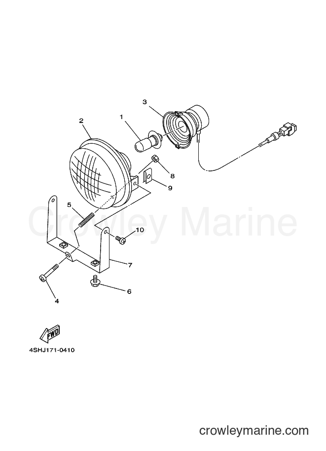Yamaha Motors YFM400FW (4SHW) [010] - HEADLIGHT