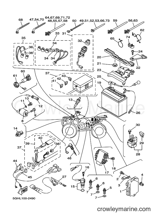 2002 ATV YFM400FWA - YFM400FWA (5GHL) [010] - ELECTRICAL 1
