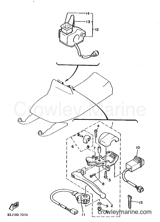 Yamaha Motors EC340 (84H0) [010] - ELECTRICAL 2