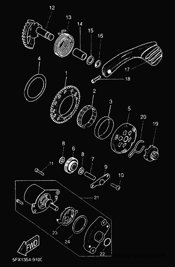 Yamaha Motors CW50RS (5FXF) [010] - STARTER