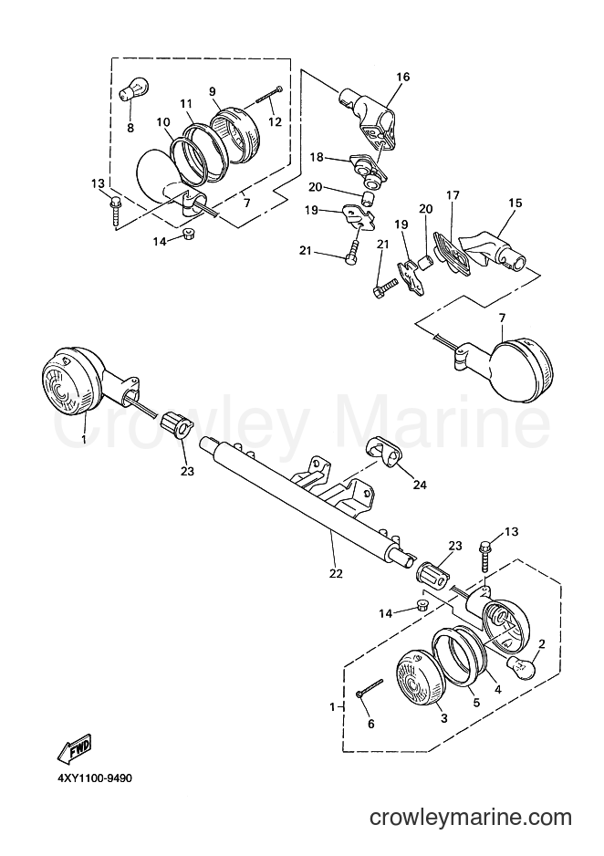 2000 Cruiser XVZ13TF - XVZ13TF (5JC2) [010] - FLASHER LIGHT