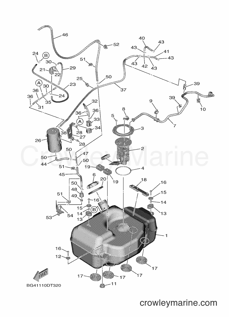 2019 ATV YXE850ENS - YXE850ENS (B8K1) [010] - FUEL TANK