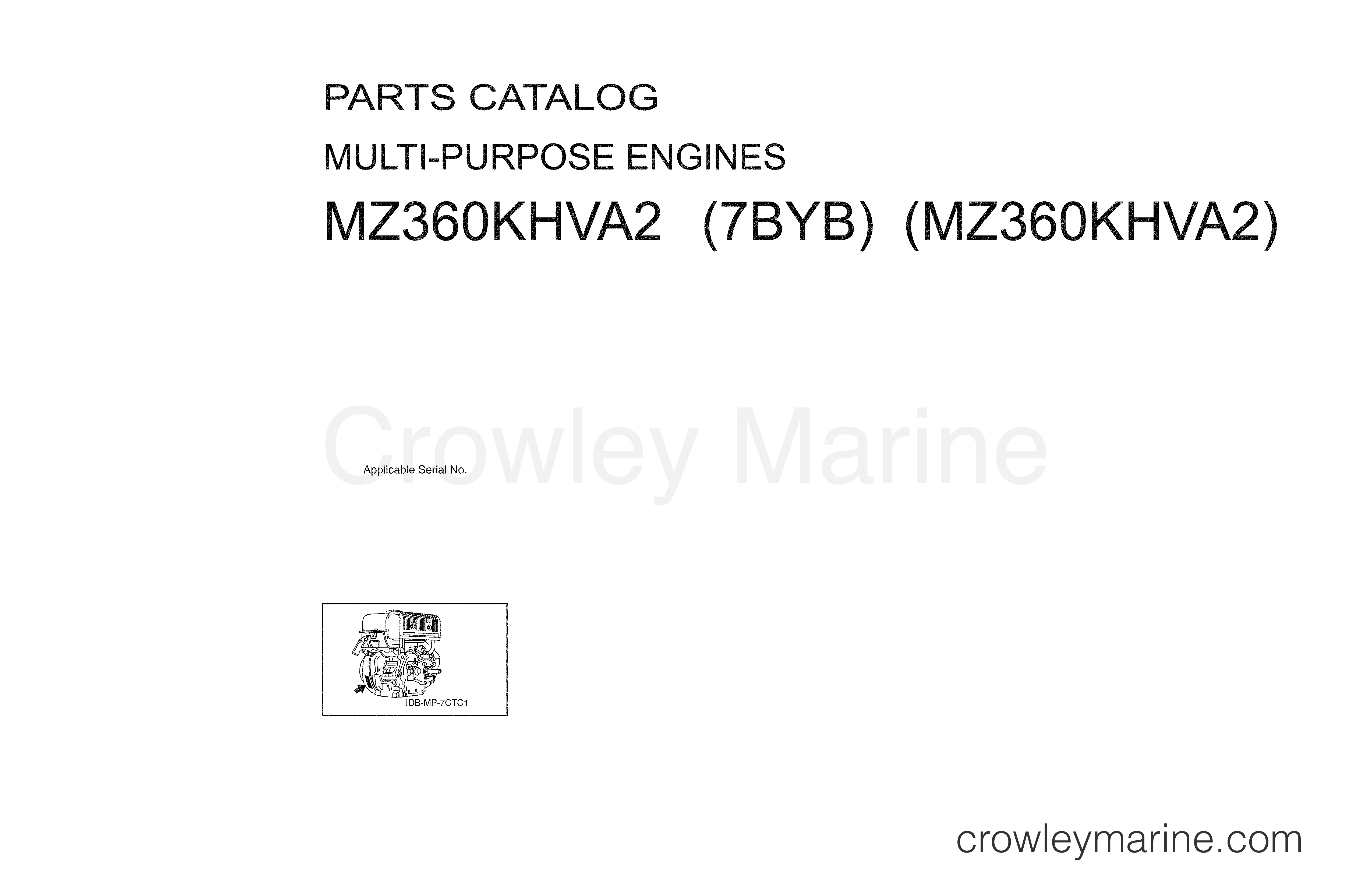 2010 UTV 360 - MZ360KHVA2 - 1 TITLE PAGE