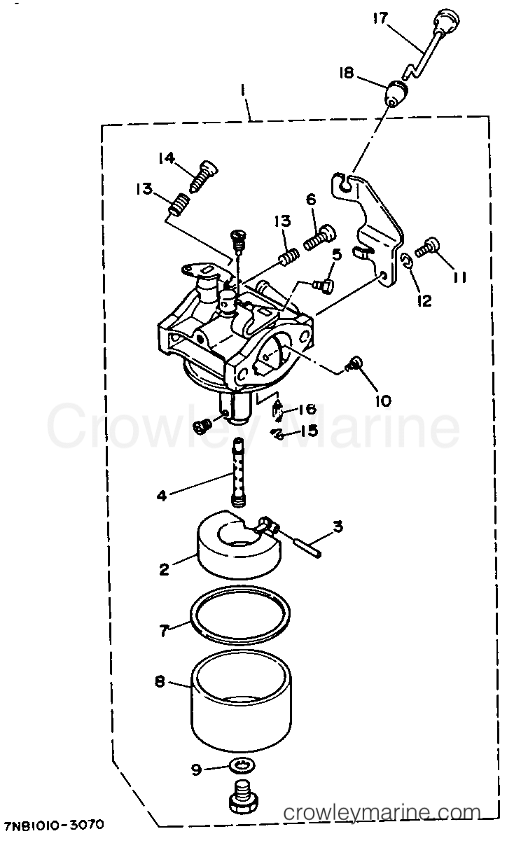 Yamaha Motors EF1600R - CARBURETOR
