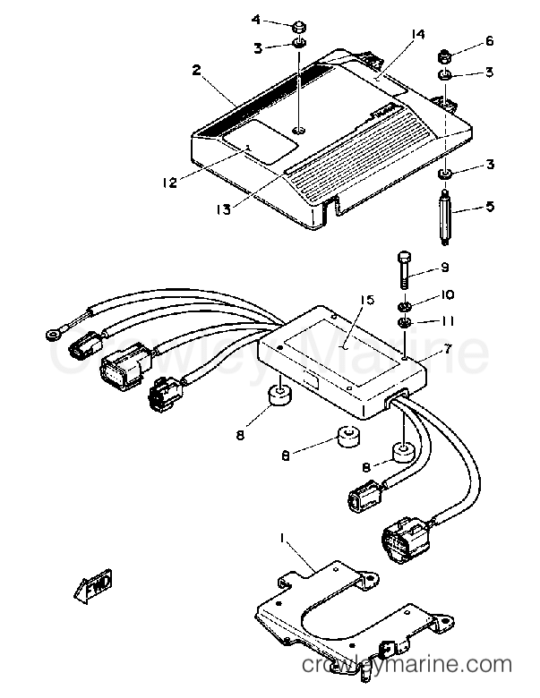 Yamaha Motors ENGINE_V8_5.0_YEMS - COVER - COMPUTER