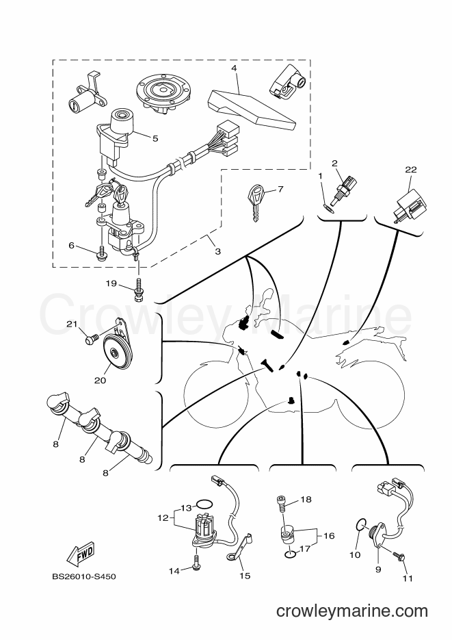 2017 Street Bike MT-09A - MT-09A (BS26) [010] - ELECTRICAL 2