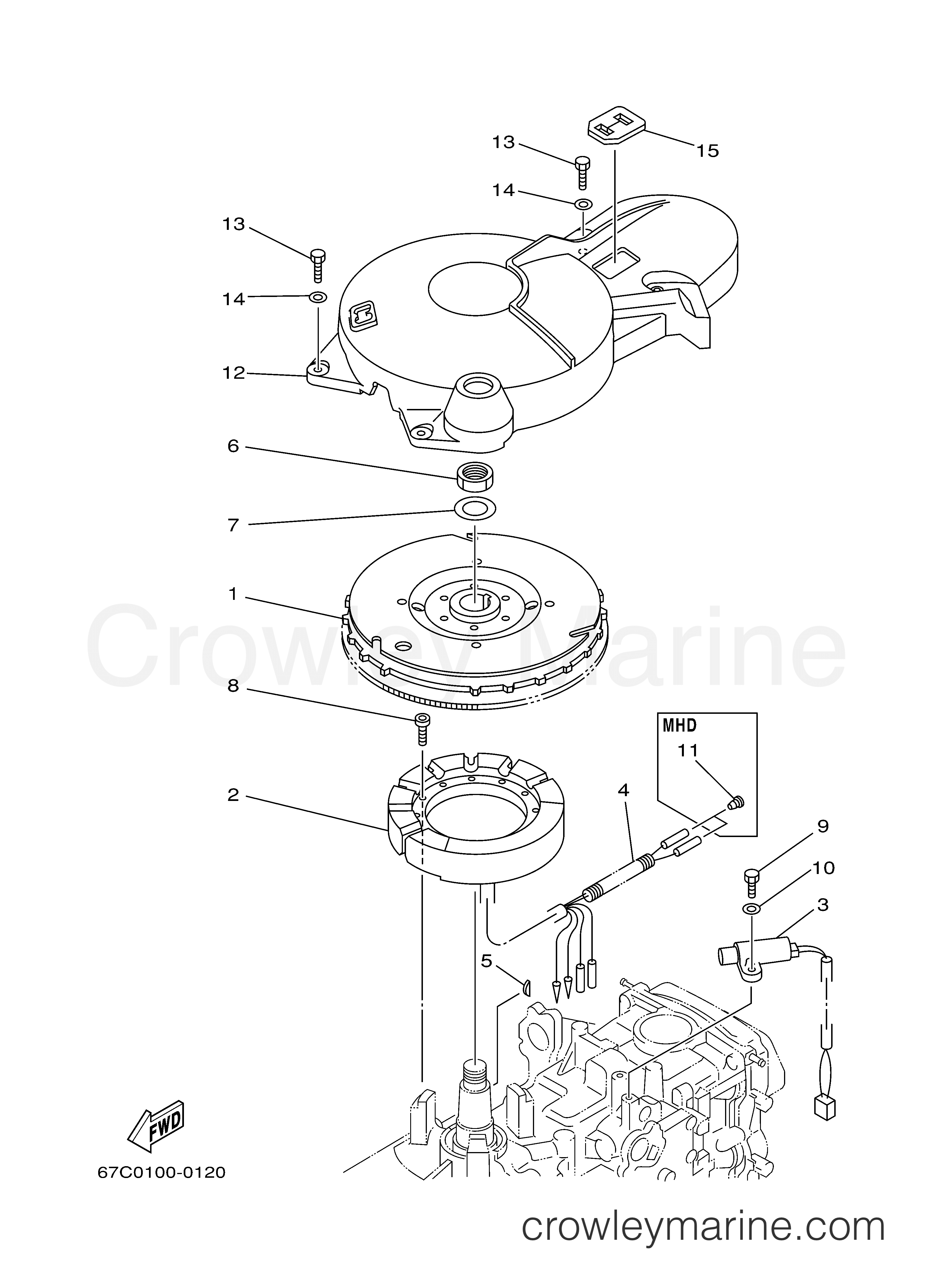 Yamaha Motors F40MLHY - GENERATOR