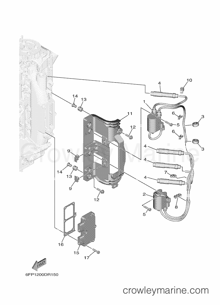 Yamaha Motors F75LB-2017 (6HW1) [020] - ELECTRICAL 2