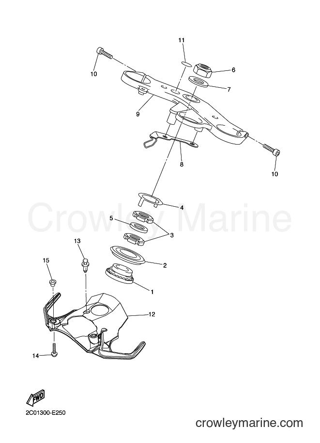 2007 Sport Bike YZF-R6 - YZF-R6 (2C0B) [060] - STEERING