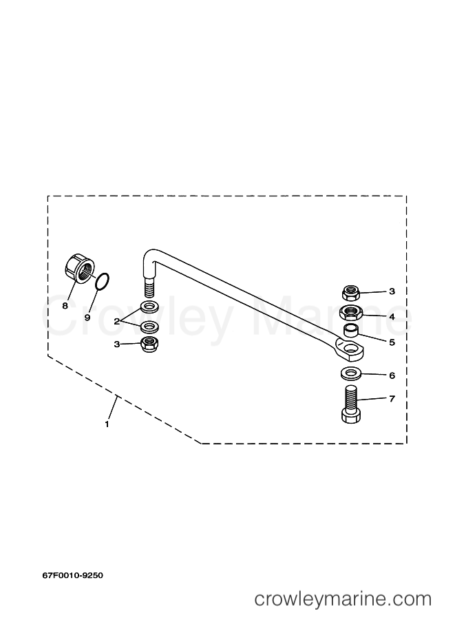 Yamaha Motors F100AETL (67F2) [060] - STEERING GUIDE