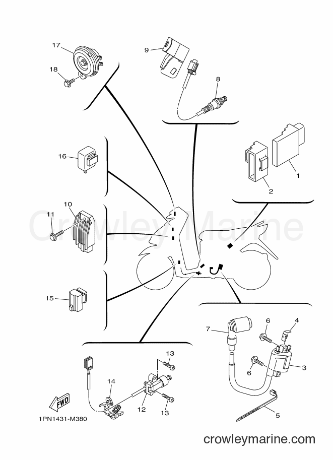 Yamaha Motors AL125F (1PN1) [010] - ELECTRICAL 2