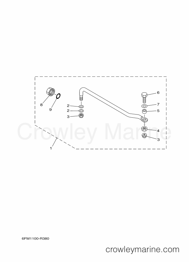 Yamaha Motors F25GETL (6FM1) [200] - STEERING GUIDE