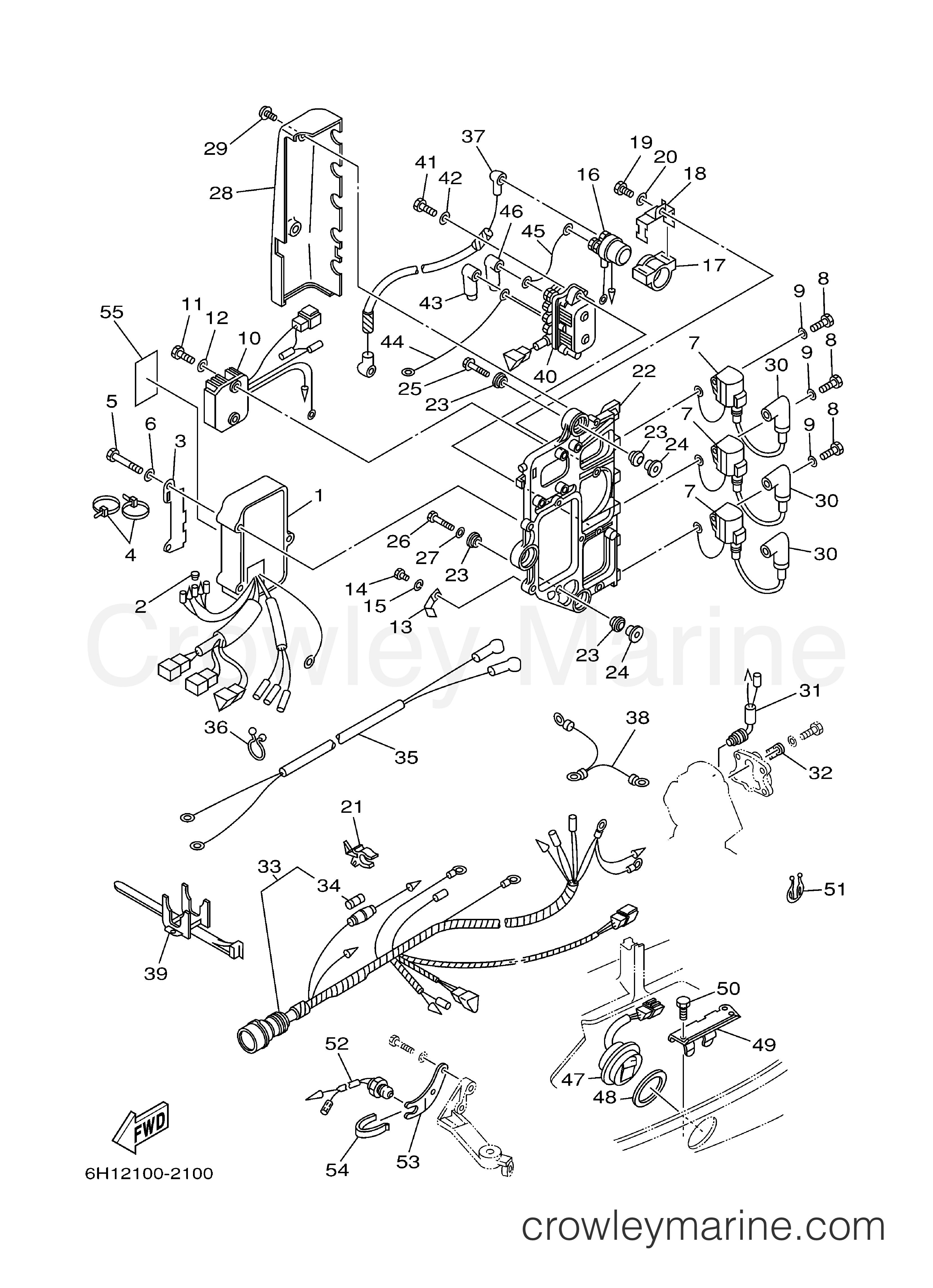Yamaha Motors 90TLRB - ELECTRICAL