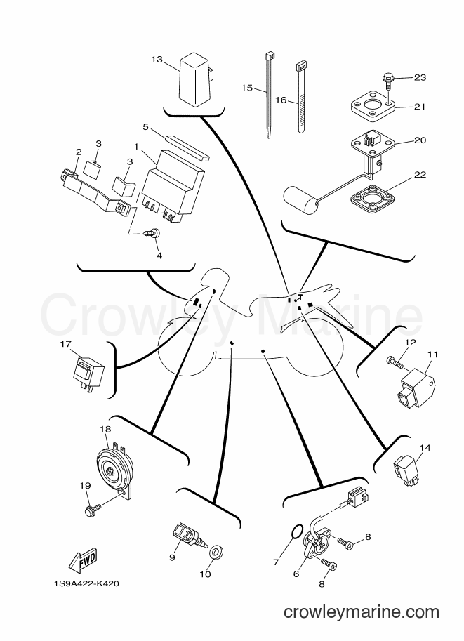 Yamaha Motors T135SEC (1S9C) [010] - ELECTRICAL 2