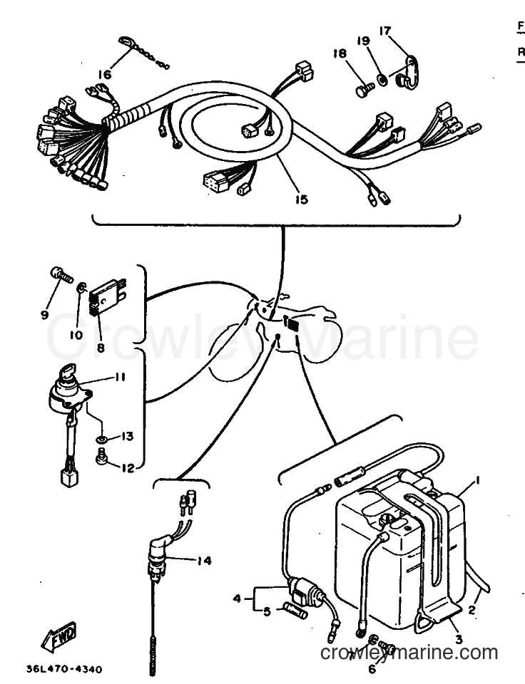 1996 Street Bike RX100 - RX100 (36L) [999] - ELECTRICAL 2