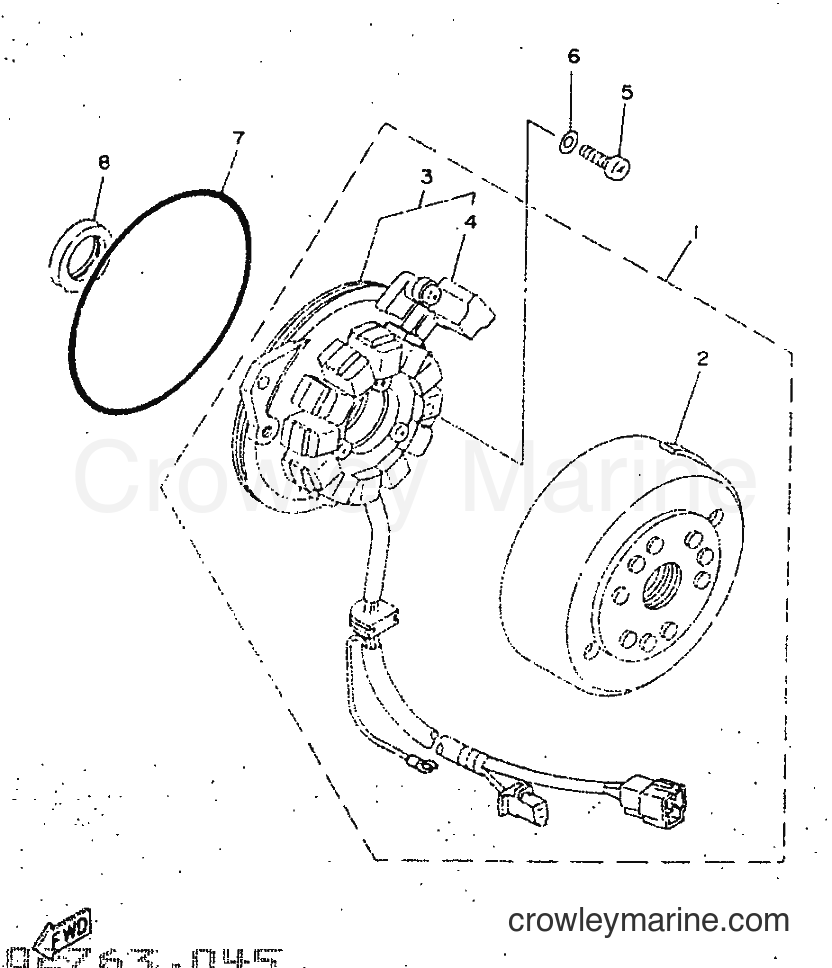 1998 Street Bike SR250 - SR250 (21L2) [010] - GENERATOR