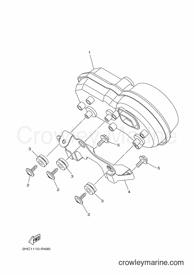Yamaha Motors YXZ1000ES (2HC2) [010] - METER