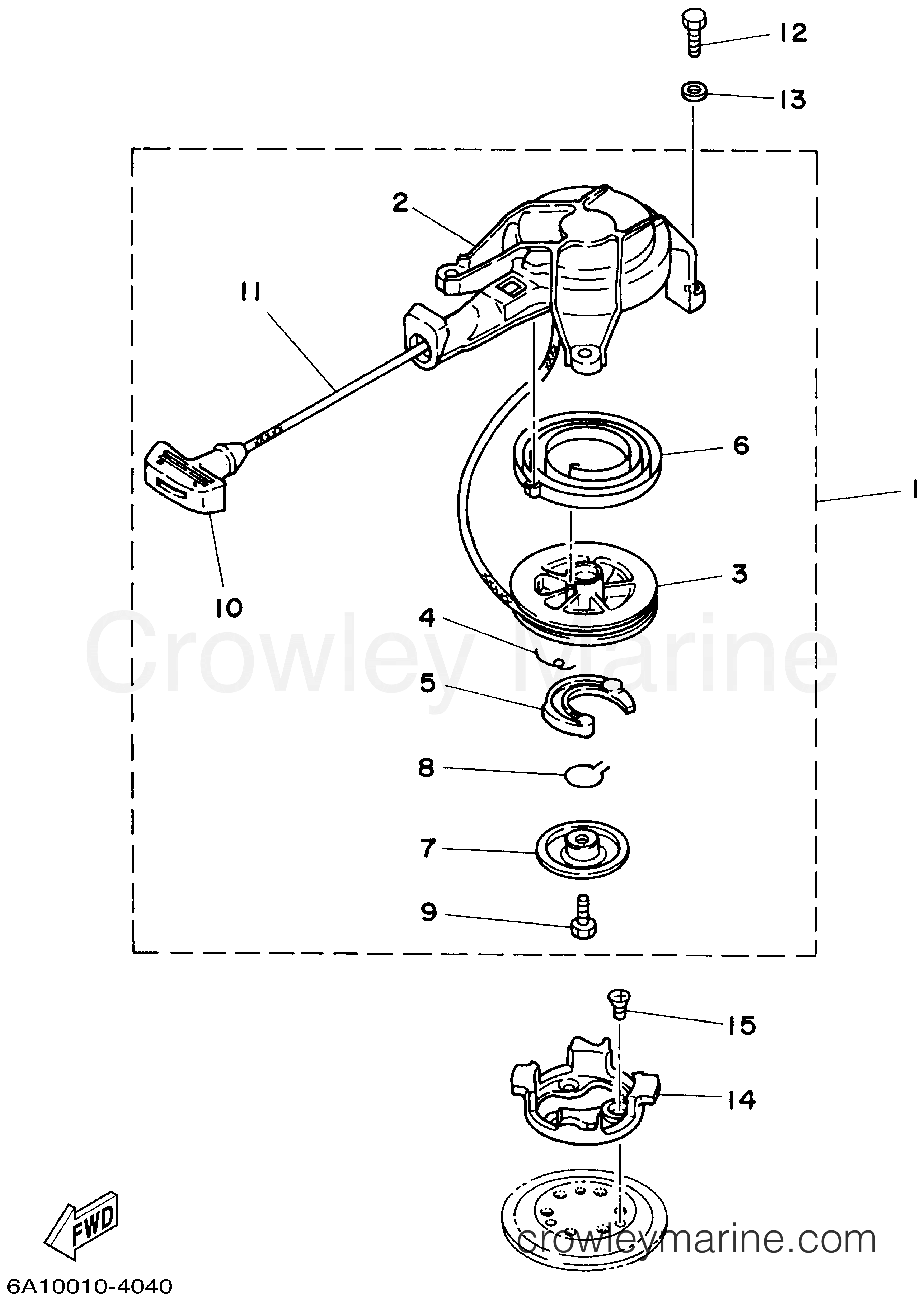 Yamaha Motors 2MSHA - STARTER