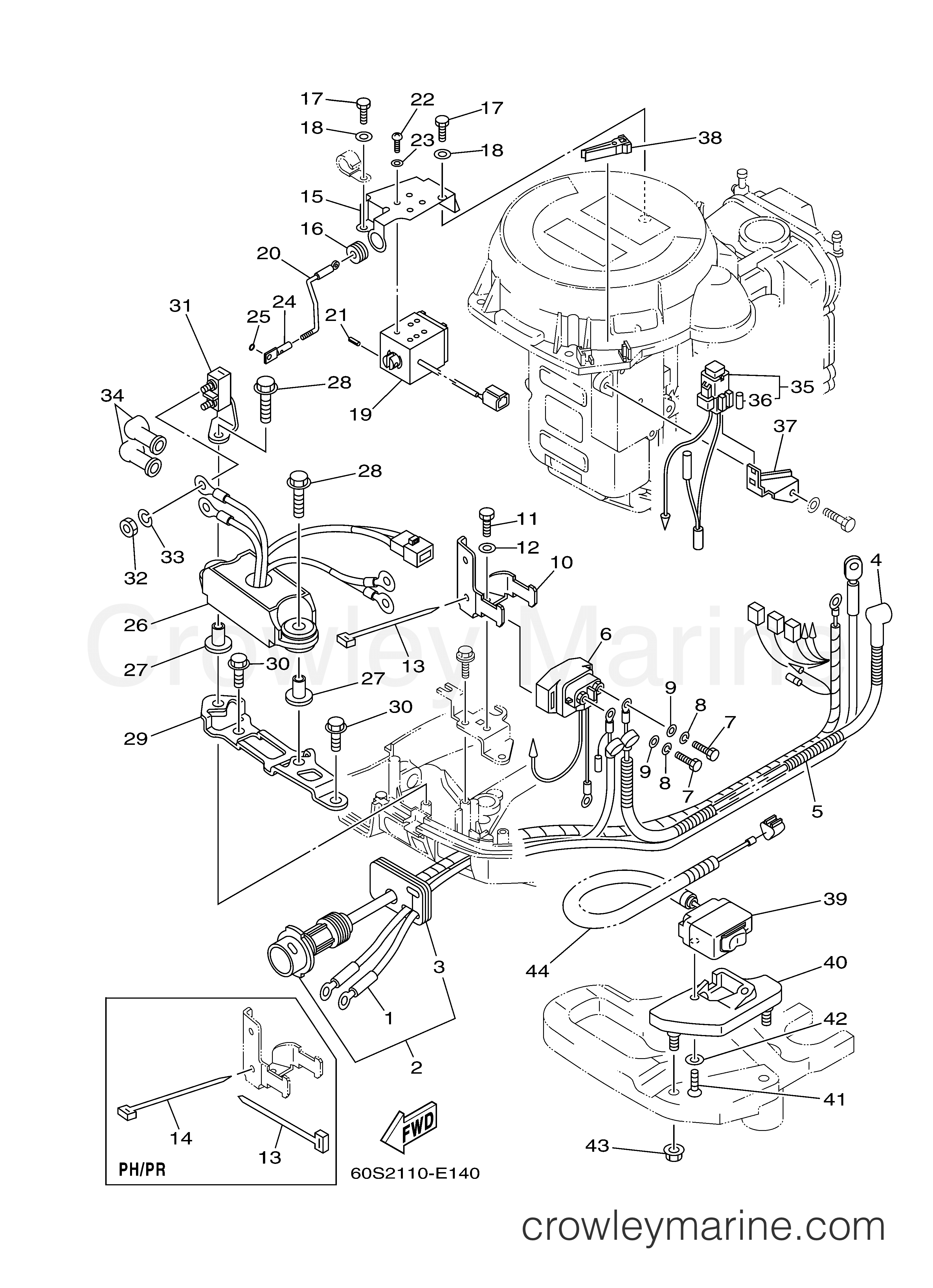 Yamaha Motors T8PLR - ELECTRICAL 2