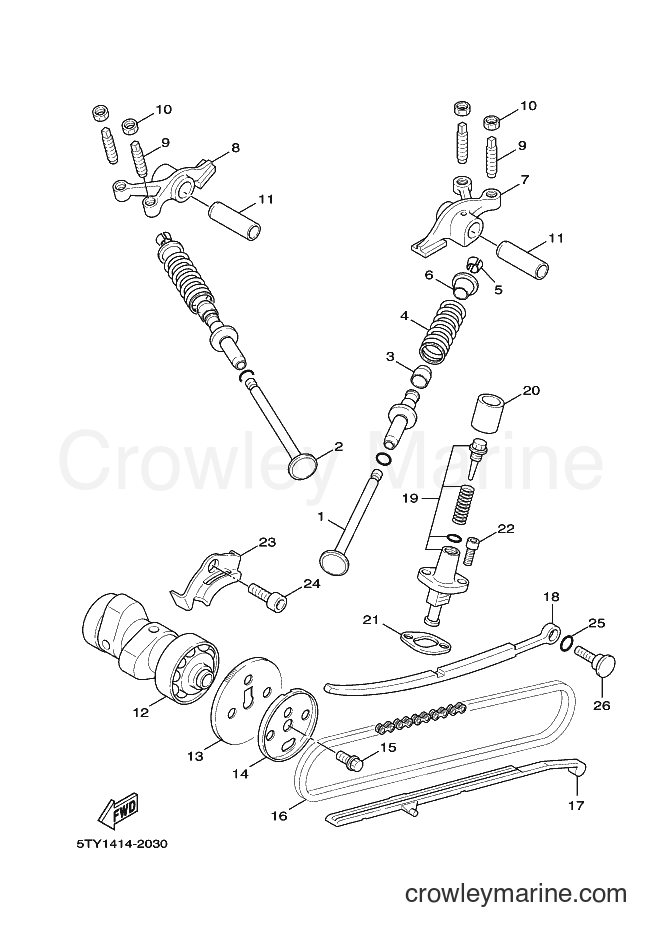 Yamaha Motors XC125 (5MLA) [050] - VALVE
