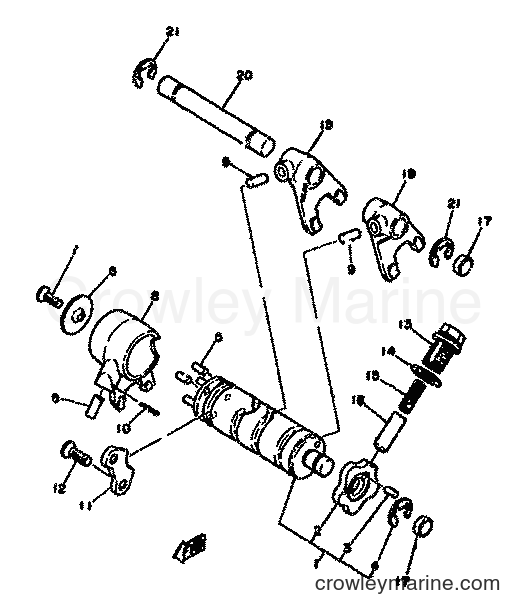 Yamaha Motors RD50M (2E0) [999] - SHIFTER