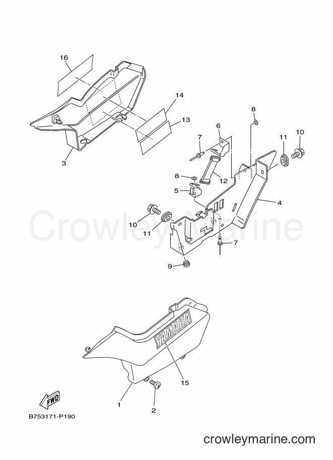 2018 Dirt Bike TW200E - TW200E (B75C) [010] - SIDE COVER