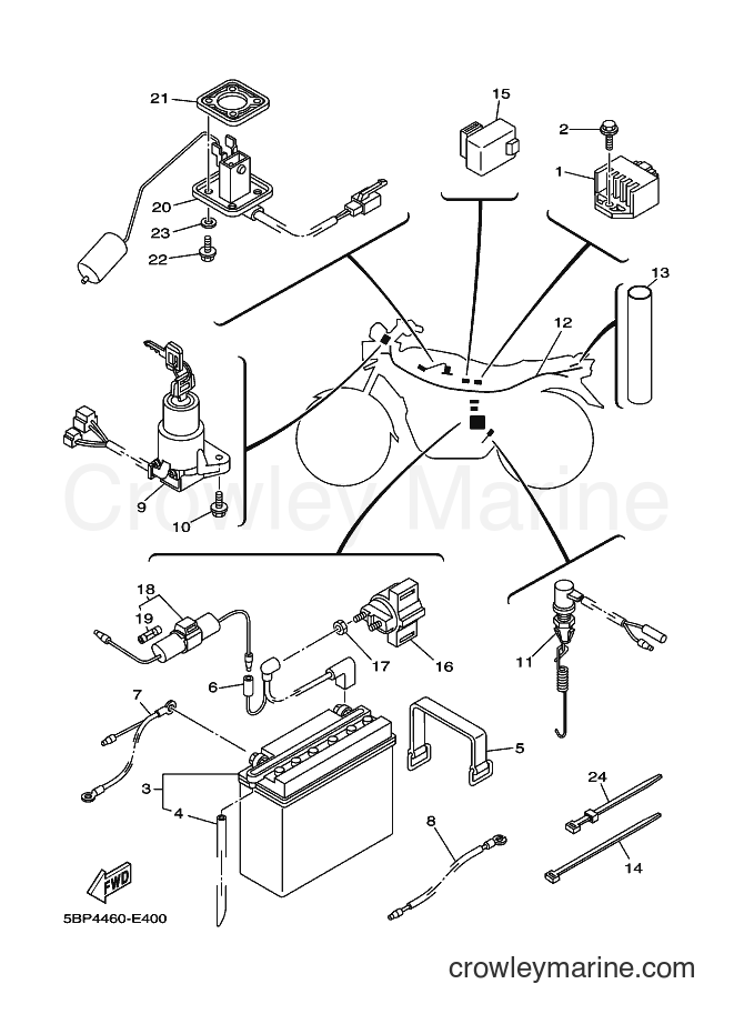 2006 Street Bike SX-4 - SX-4 (5BP4) [010] - ELECTRICAL 1