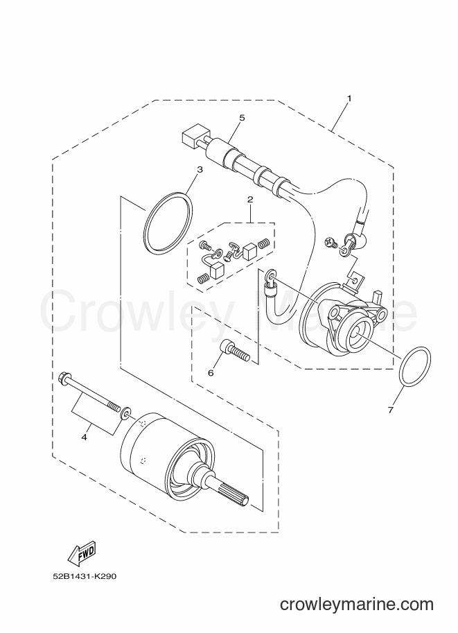 2014 Scooter XC115S - XC115S (2EP2) [010] - STARTING MOTOR