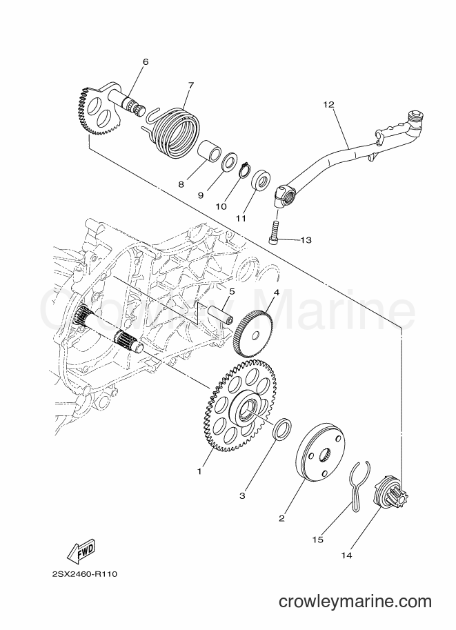 2018 Scooter LNX125-R - LNX125-R (BY82) [010] - STARTER