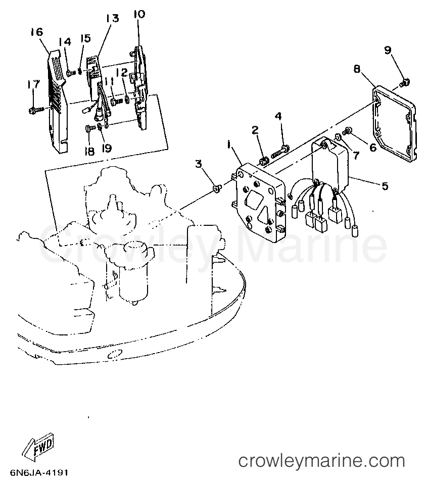 Yamaha Motors B115TLRW - ELECTRICAL 1