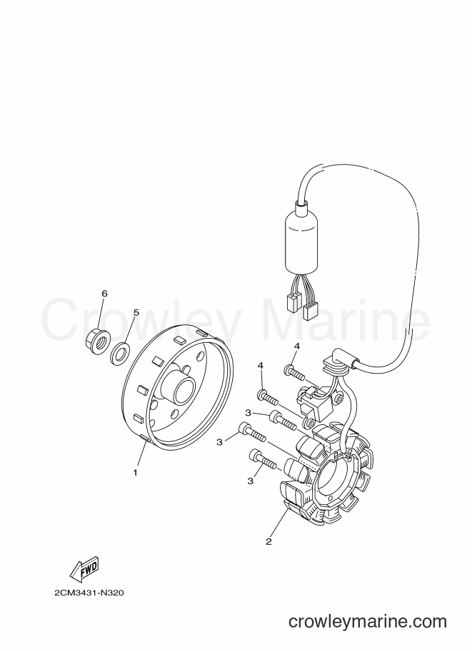 Yamaha Motors MW125 (2CMJ) [010] - GENERATOR