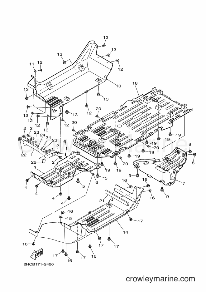 Yamaha Motors YXZ1000E (2HCB) [010] - GUARD