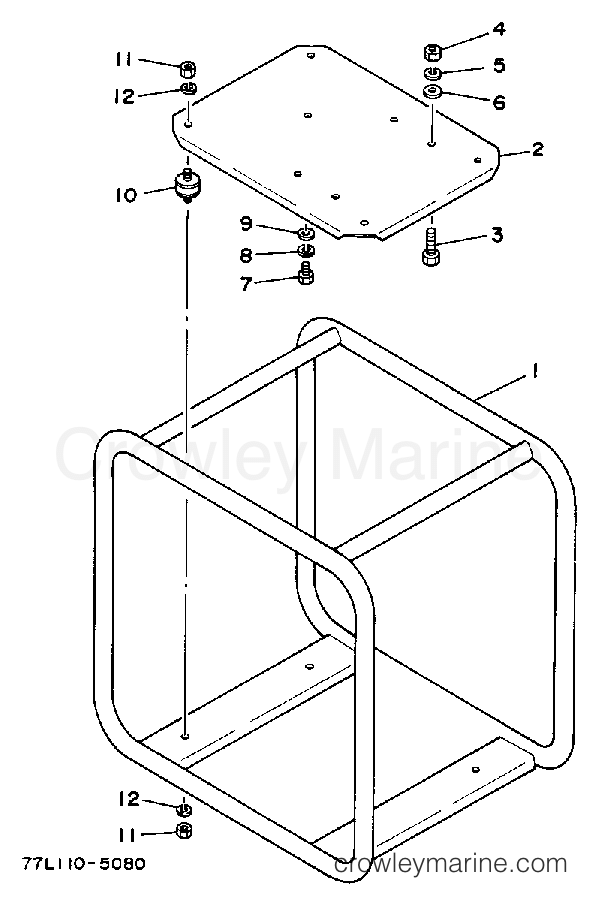 Yamaha Motors YP20G - FRAME (YP30G)