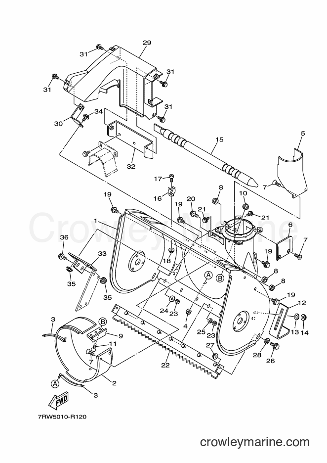 Yamaha Motors YT1070 (7RW5) [010] - AUGA CASE