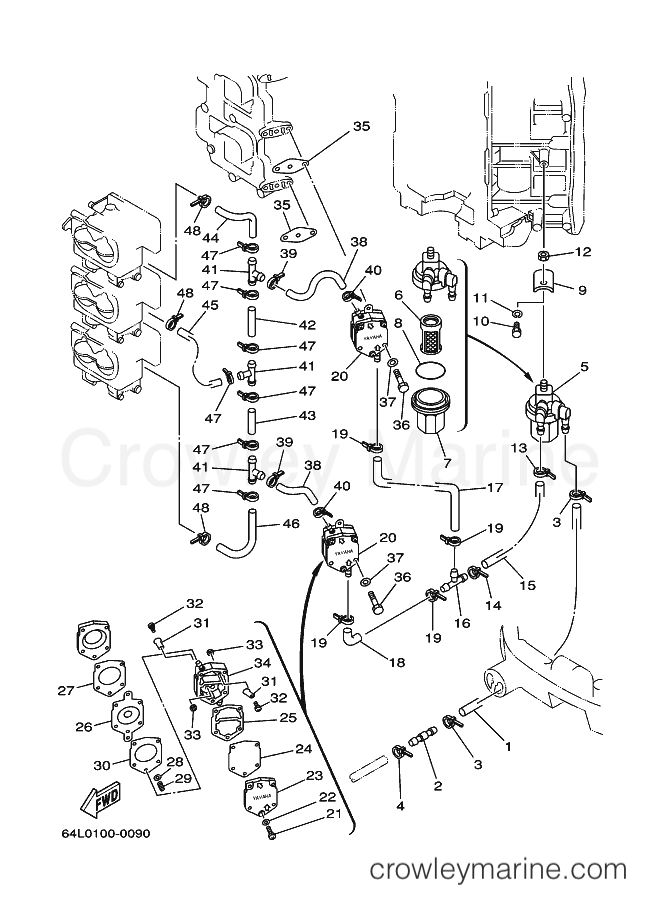 Yamaha Motors V175TLR (64L) [030] - FUEL
