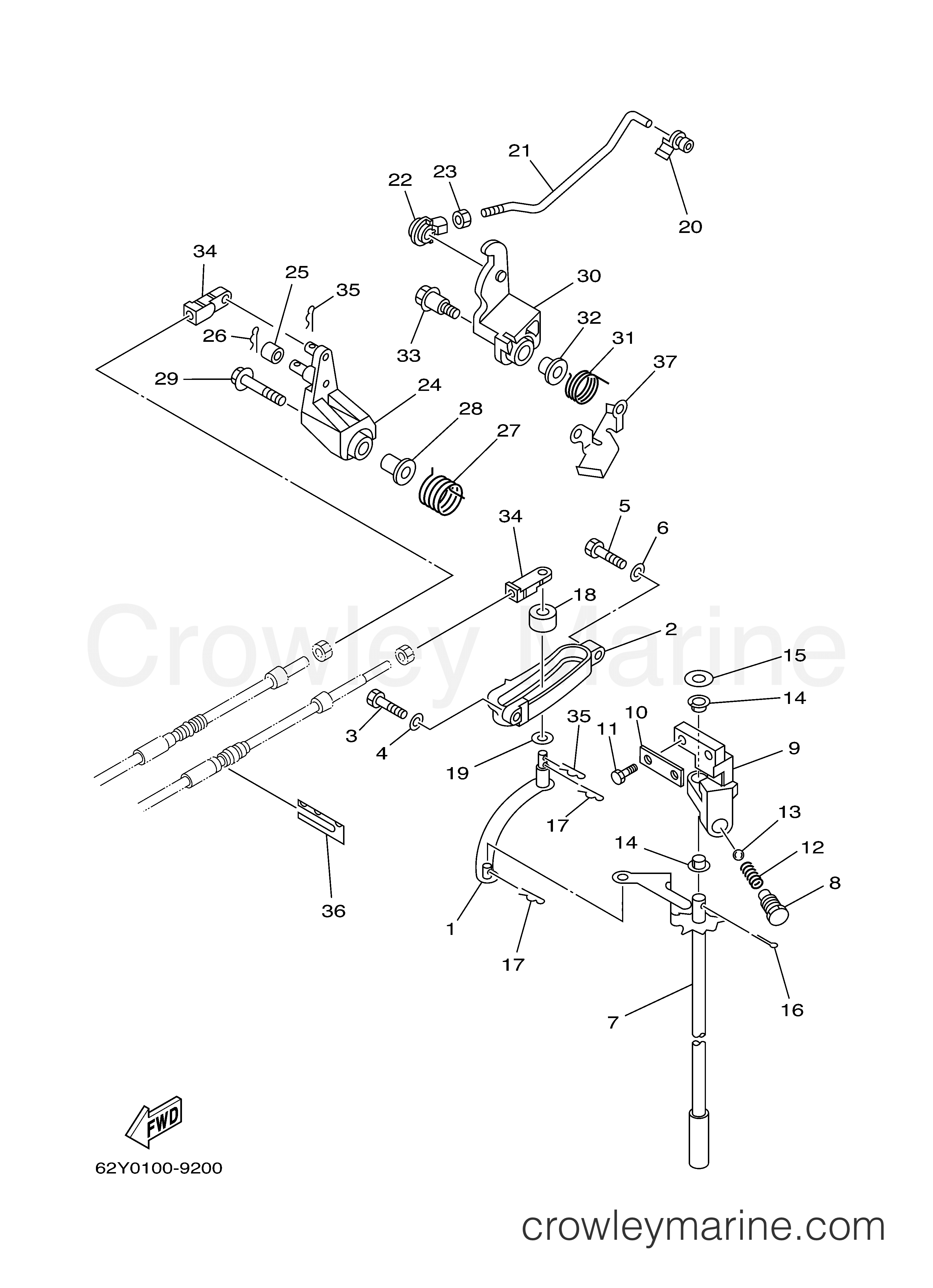 Yamaha Motors T50TLRY - CONTROL