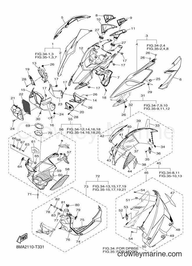 2018 Snowmobile SRS10LS - SRS10LS (8MA2) [010] - SHROUD