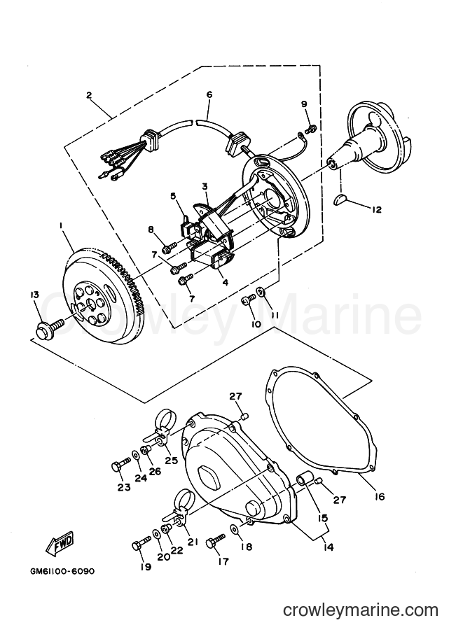 Yamaha Motors JET FOR SJ700AY (64VJ) [010] - GENERATOR