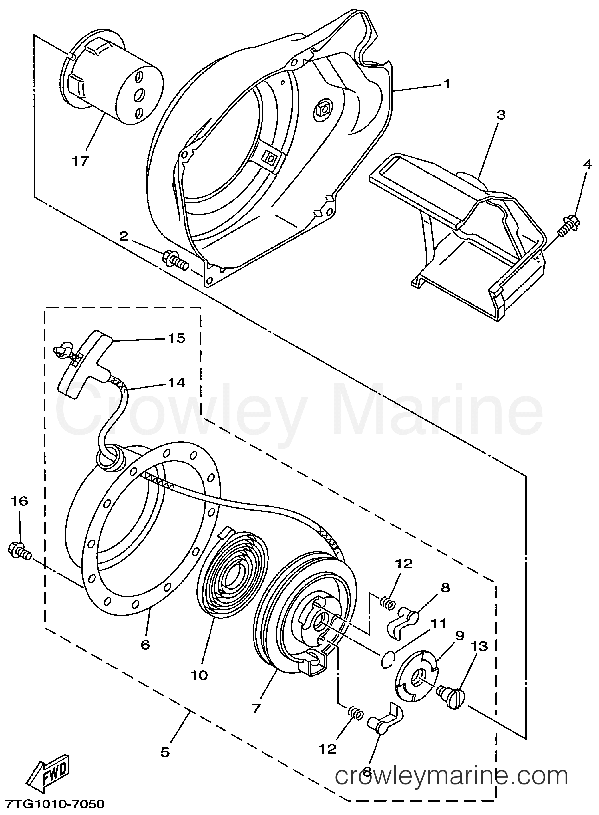 Yamaha Motors EF2600A - AIR SHROUD STARTER