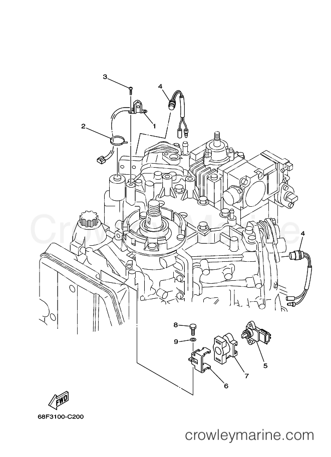Yamaha Motors Z175HETO (68MJ) [020] - ELECTRICAL 4